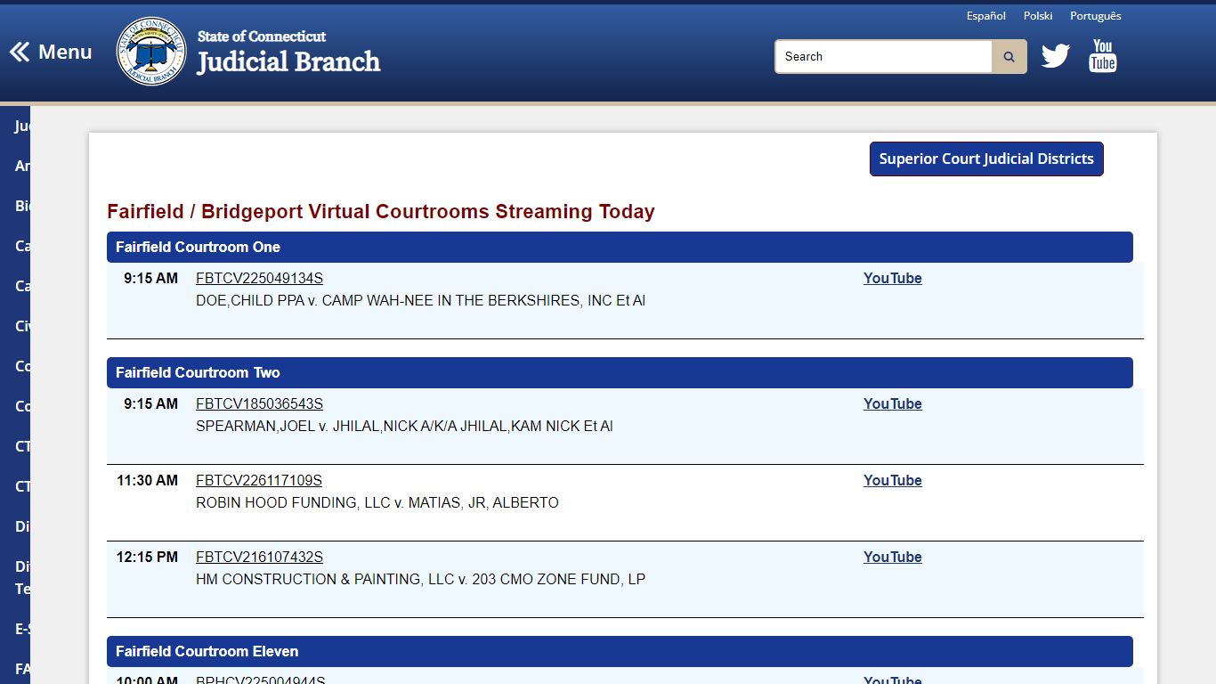 CT Judicial - Public Access